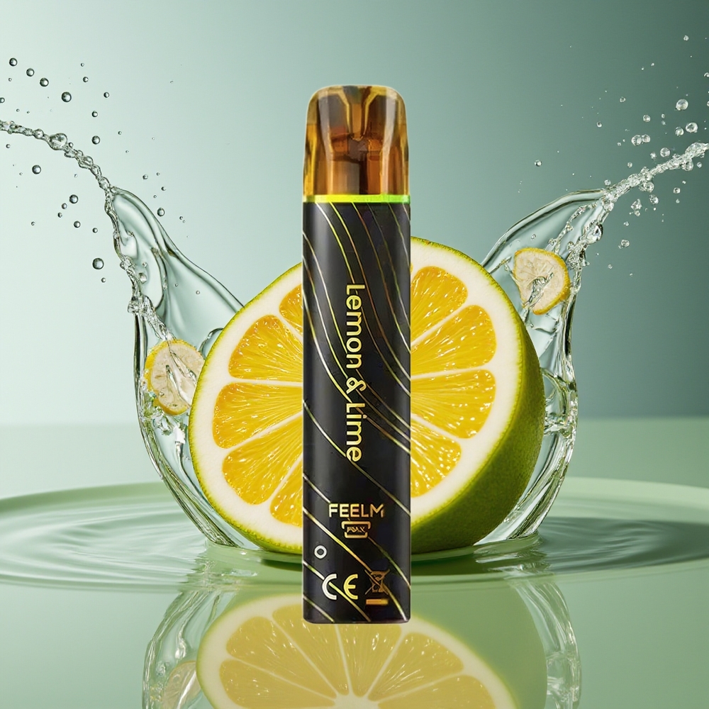 JNR Black&Golden 800 Puffs Zwart&Gouden Citroen & Limoen Wegwerp Vape 2% TPD