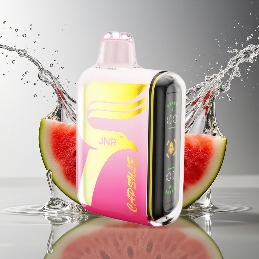 JNR Capsule 15000 Puffs Aardbei Watermeloen Ijs Dual Mesh Boost Type-C