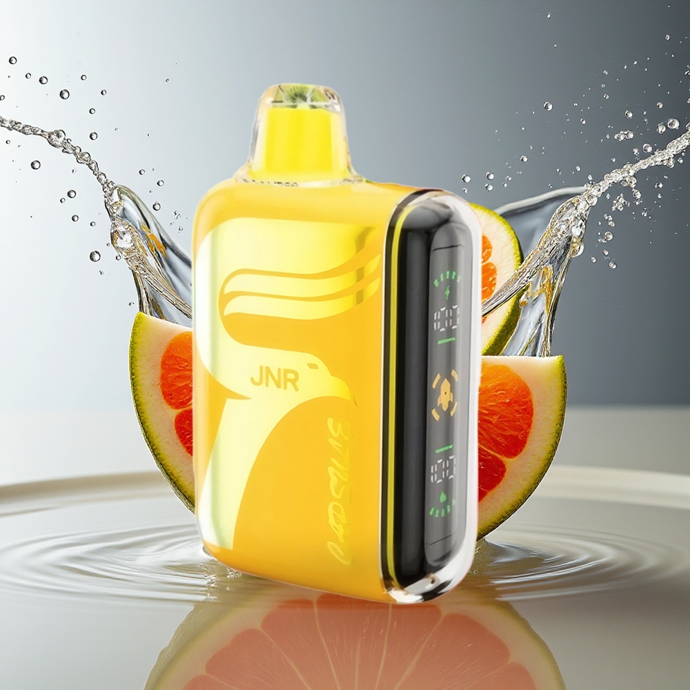 JNR Capsule 15000 Puffs Wegwerp Vape Tropische Punch 850mAh 20ml 20W Dual Mesh Coil Smart LED Boost Mode Type-C 2%5%