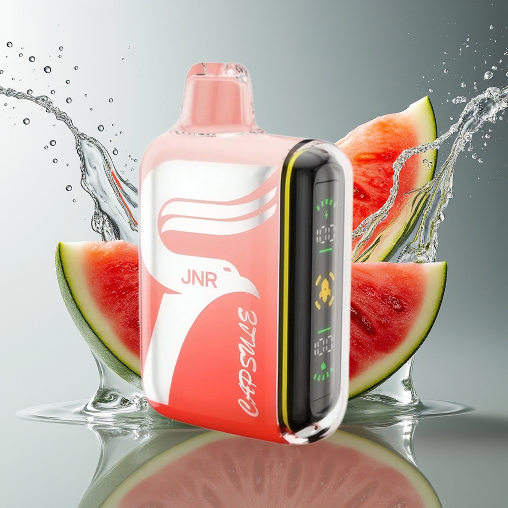 JNR Capsule 15000 Puffs Wegwerp Vape Watermeloen Brazz IJs 850mAh 20ml Type-C