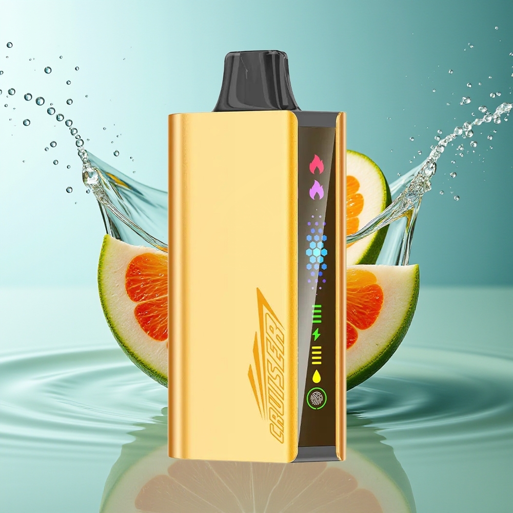 JNR Cruiser 12000 Puffs Koel Munt No-Charge Wegwerp Vape Met 3500 mAh Battery & Animation Screen