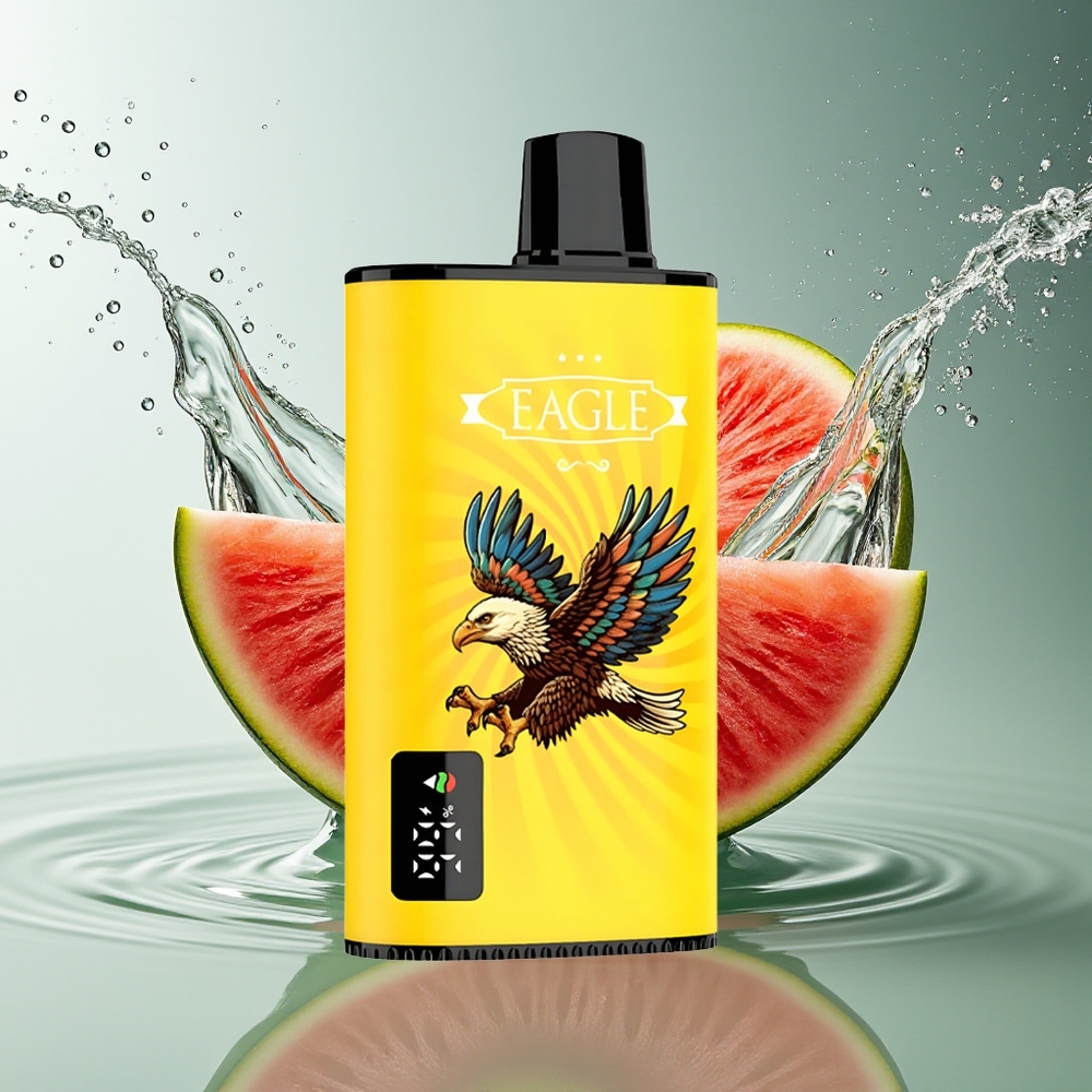 JNR EAGLE Smart 23000 Puffs Wegwerp Vape Kiwi Watermeloen IJs Digitaal Scherm 750mAh 25ml