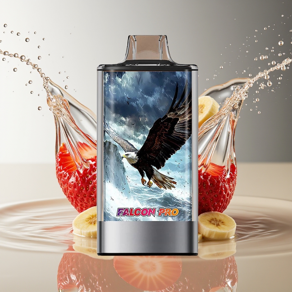 JNR Falcon Pro 28000 Disposable Aardbei Banaan 30ml 950mAh Dual Mesh Smart Display