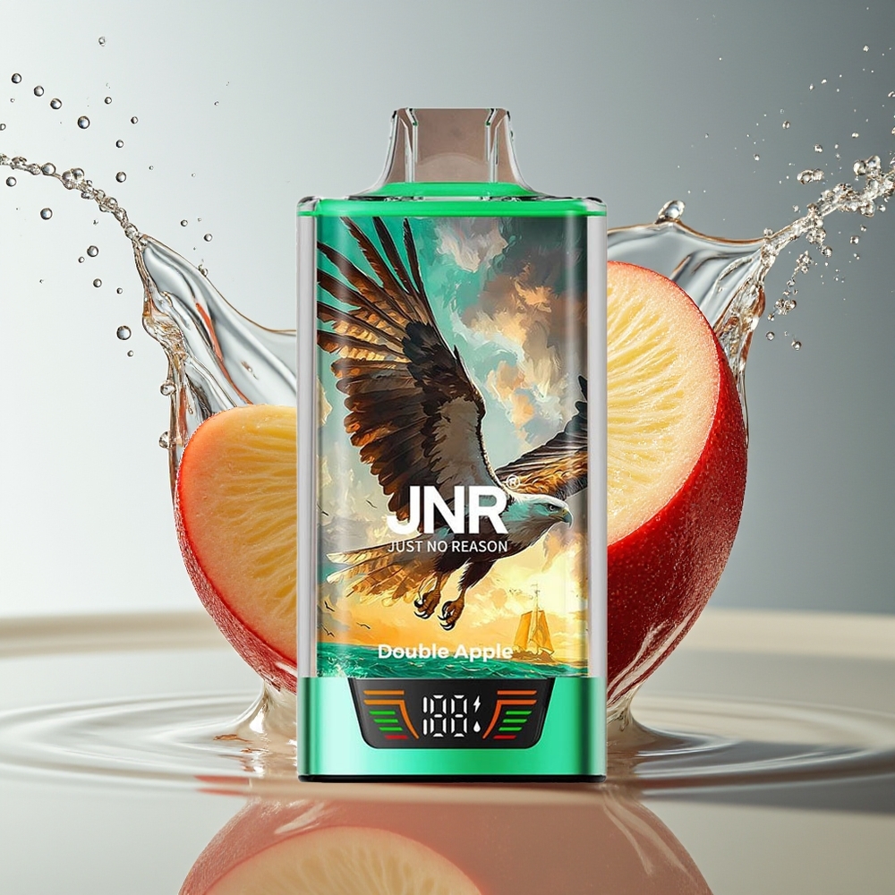JNR Falcon Pro 28000 Dubbele Appel 30ml 950mAh Smart Display Dual Mesh USB-C MTL