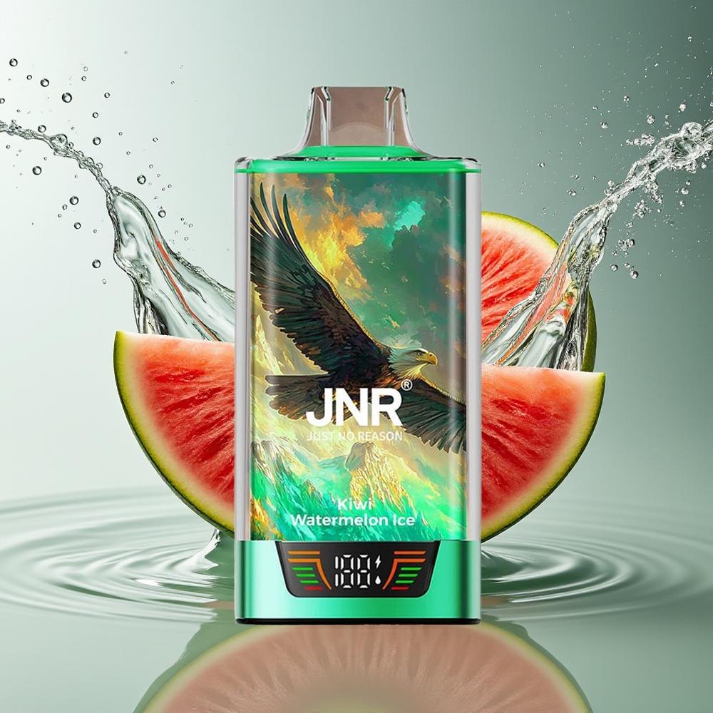 JNR Falcon Pro 28000 Wegwerp Vape Kiwi Watermeloen IJs 30ml 950mAh Dual Mesh