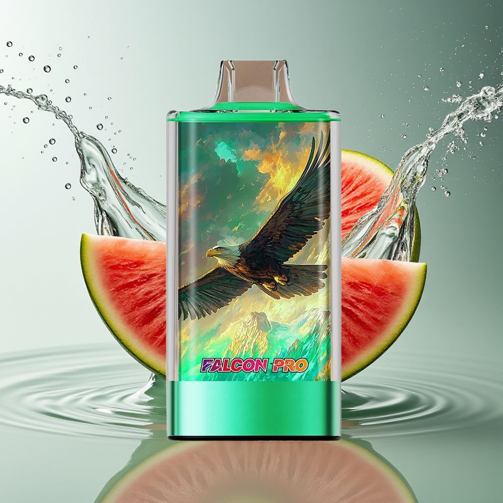 JNR Falcon Pro 28000 Wegwerp Vape Kiwi Watermeloen IJs 30ml 950mAh Dual Mesh