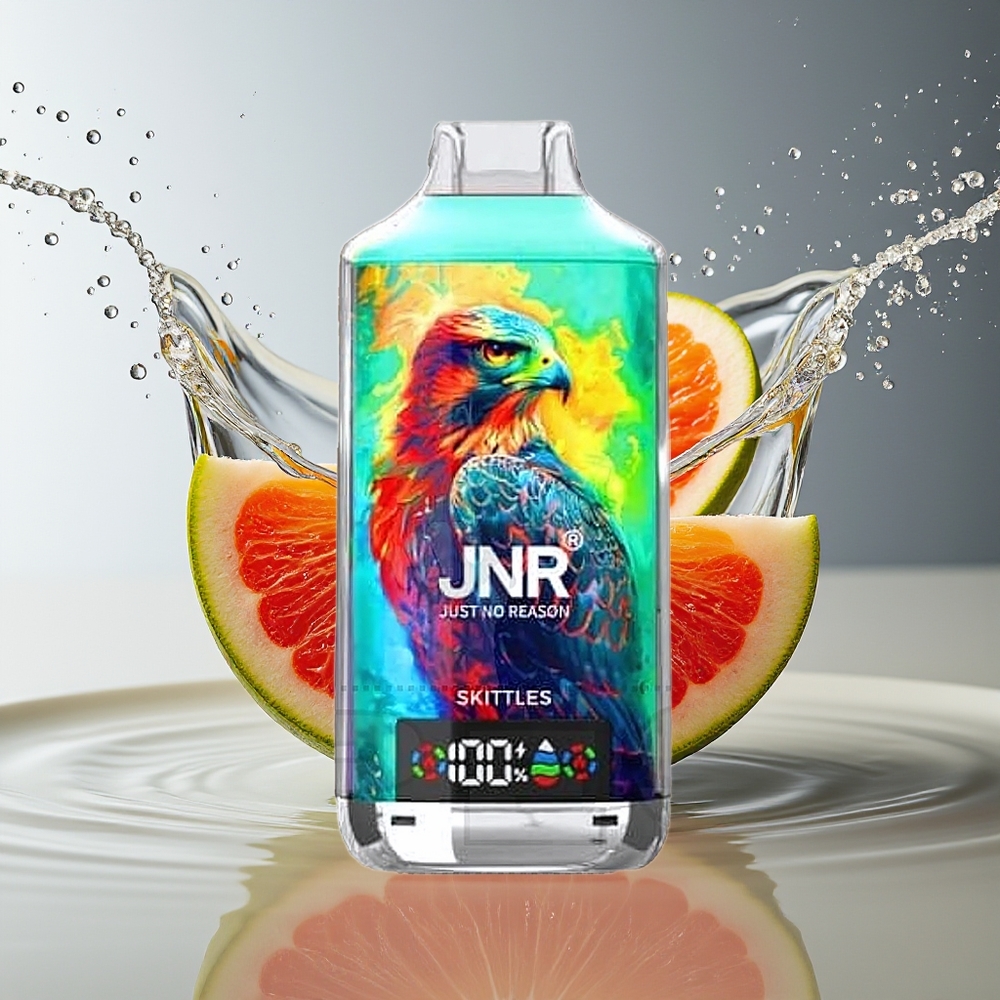 JNR Falcon X 18000 Puffs Wegwerp Vape Regenboog 750mAh 24ml Dual Mesh Type-C