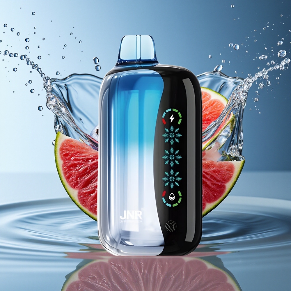 JNR Flex Ice 21000 Puffs Wegwerp Vape Bosbes IJs Aanpasbare Luchtstroom Touchscreen Dual Mesh Type-C