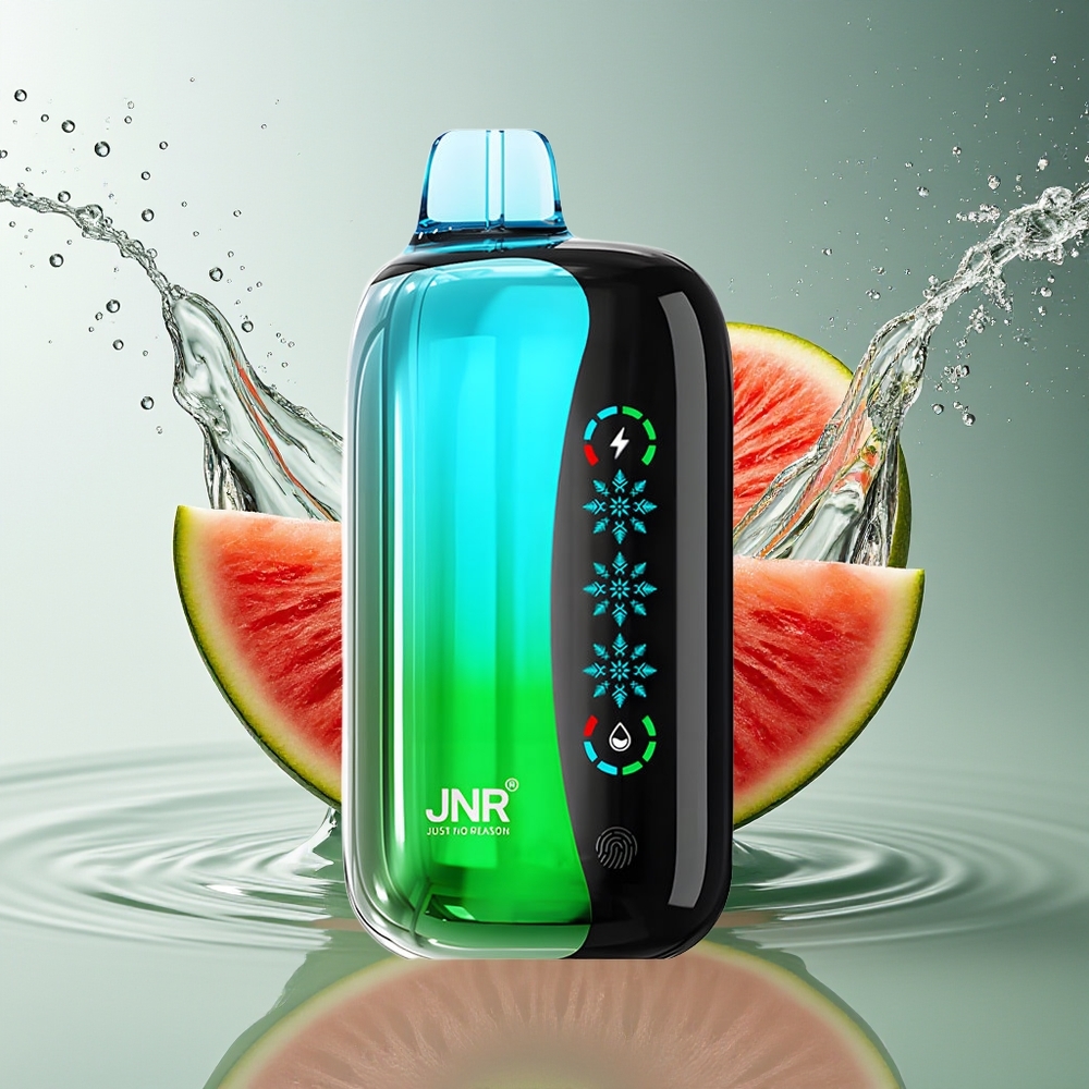 JNR Flex Ice 21000 Puffs Wegwerp Vape Kiwi Watermeloen Ijs Aanpasbare Luchtstroom 26ml Dual Mesh