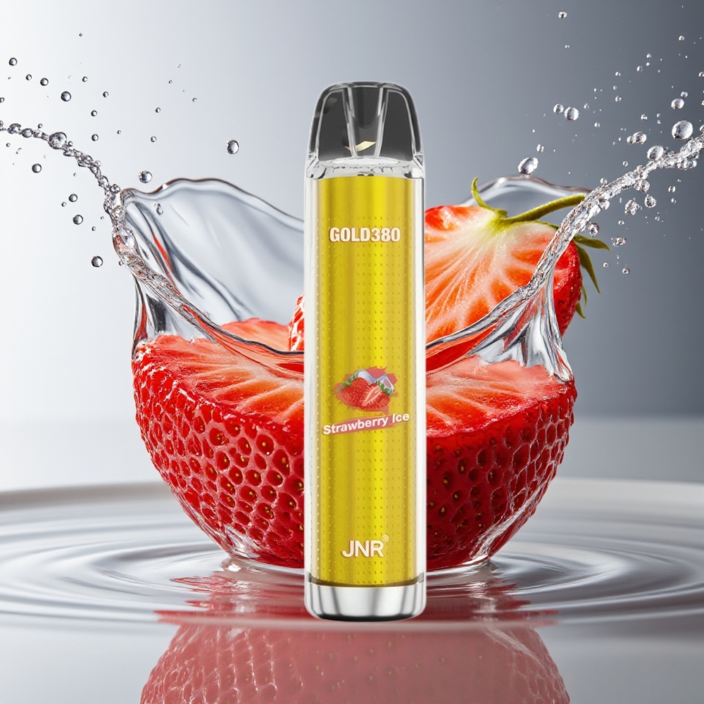 JNR Glod380 6000 Puffs Aardbei Ijs Disposable 1500mAh 13ml 1.0ohm Mesh