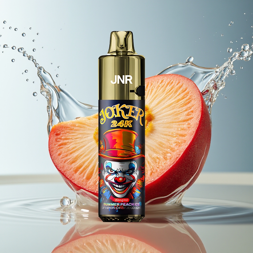 JNR Joker 24000 Puffs Zomerperzik IJs 2+10ml Refillable 800mAh Type-C