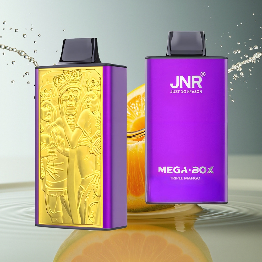JNR Mega Box 25000 Puffs Disposable Triple Mango 30ml 850mAh Dual Mesh Type-C