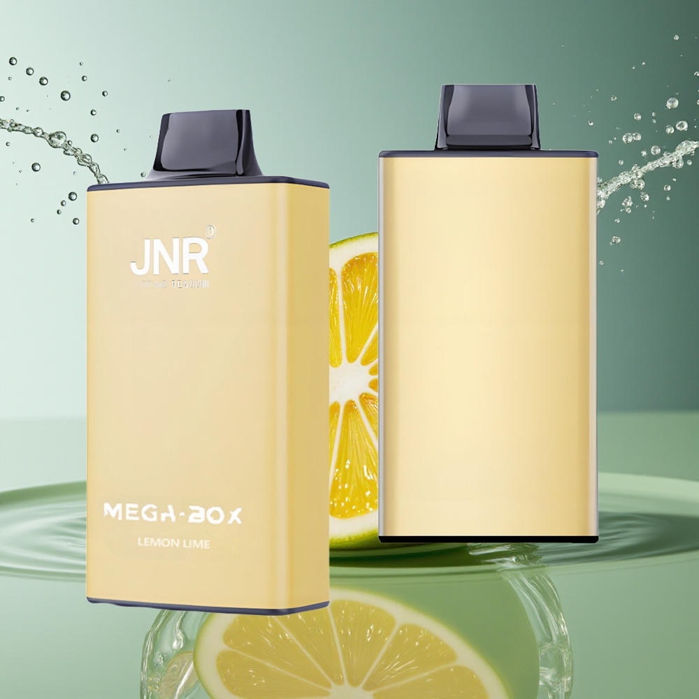 JNR Mega Box 25000 Puffs Wegwerp Vape Citroen & Limoen Dual Mesh Type-C