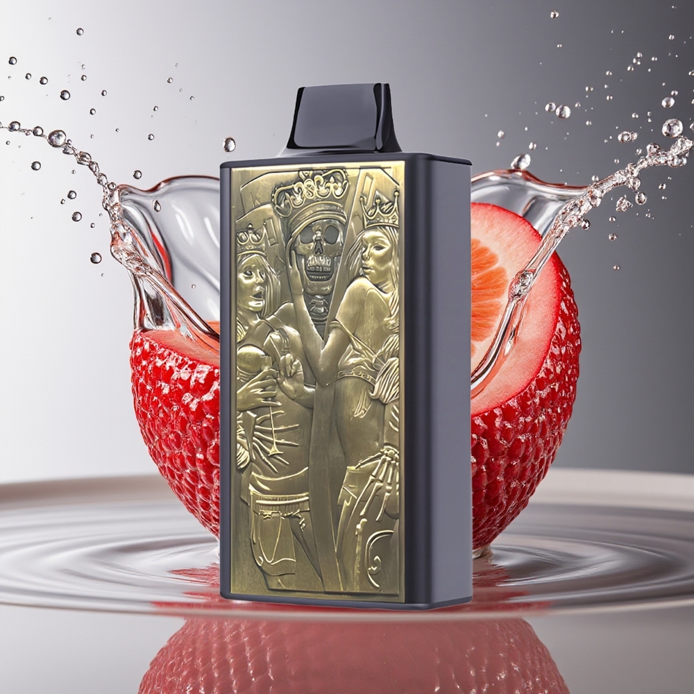 JNR Mega Box 25000 Puffs Wegwerp Vape Kers Bes Dual Mesh Coil Type-C