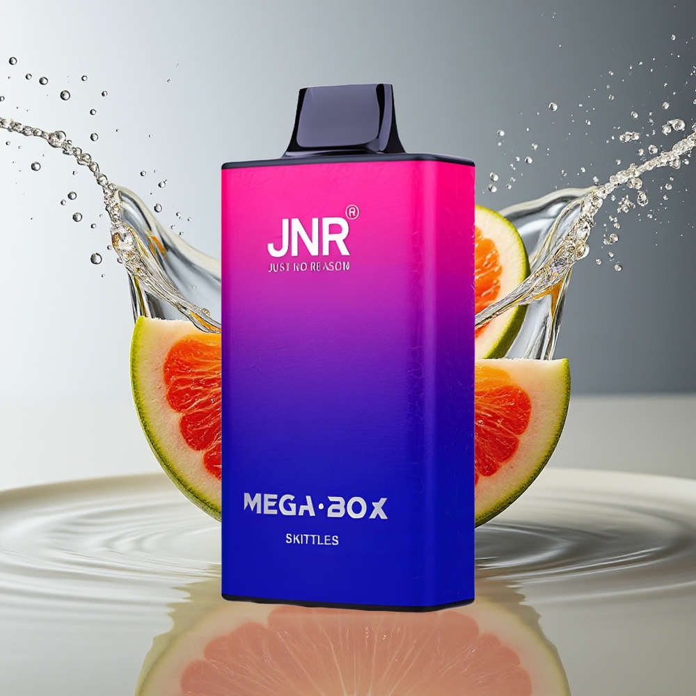 JNR Mega Box 25000 Puffs Wegwerp Vape Regenboog Dual Mesh 30ml 850mAh