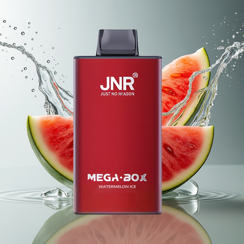 JNR Mega Box 25000 Puffs Wegwerp Vape Watermeloen IJshelder 30ml 850mAh Dual Mesh
