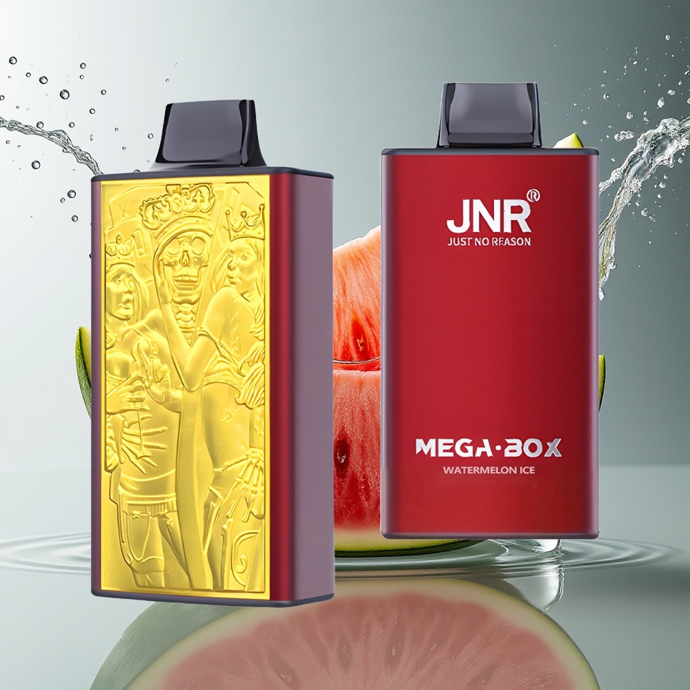 JNR Mega Box 25000 Puffs Wegwerp Vape Watermeloen IJshelder 30ml 850mAh Dual Mesh