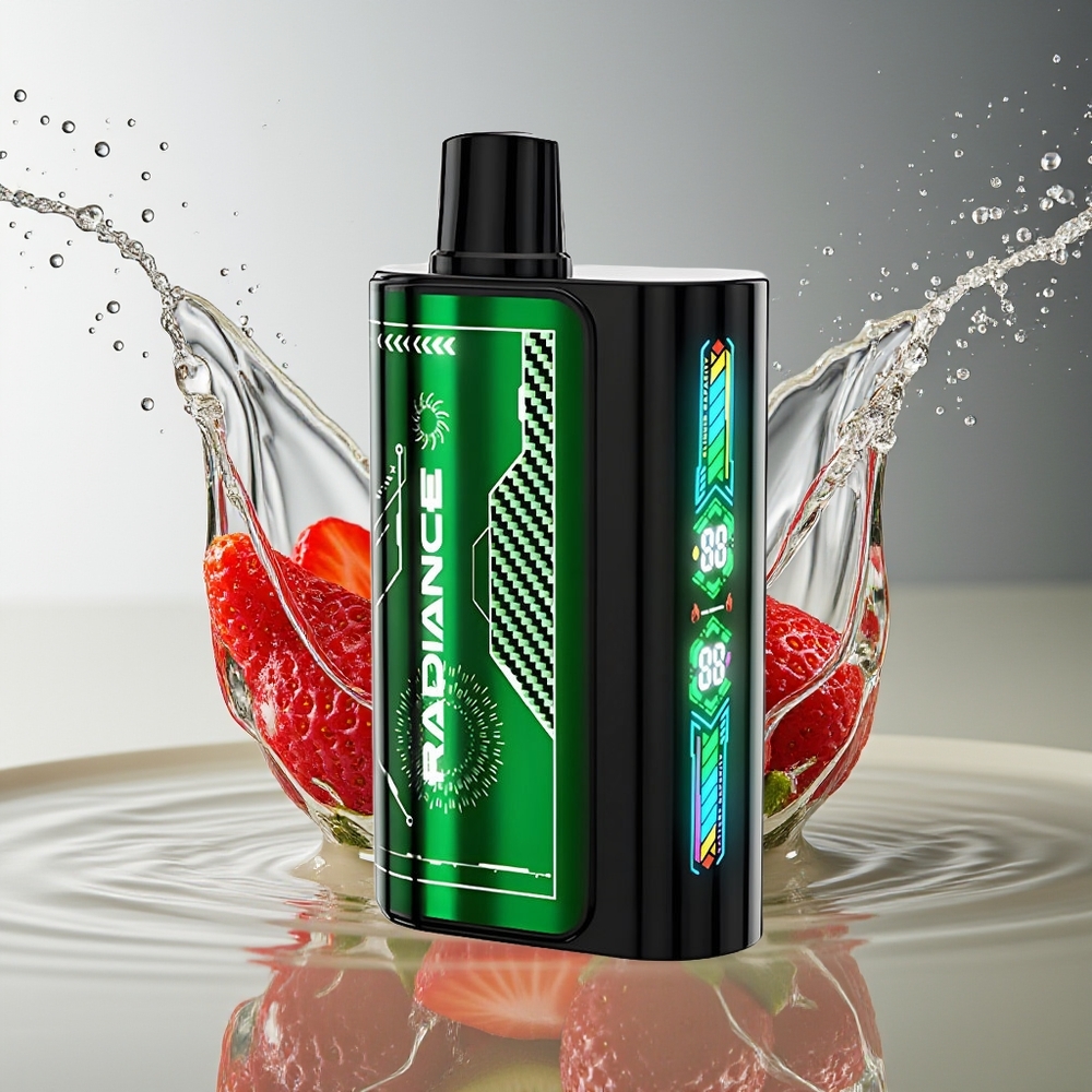 JNR Radiance 31000 Puffs Aardbei-Kiwi Wegwerp Vape 28ml Dual Mesh 950mAh 2%
