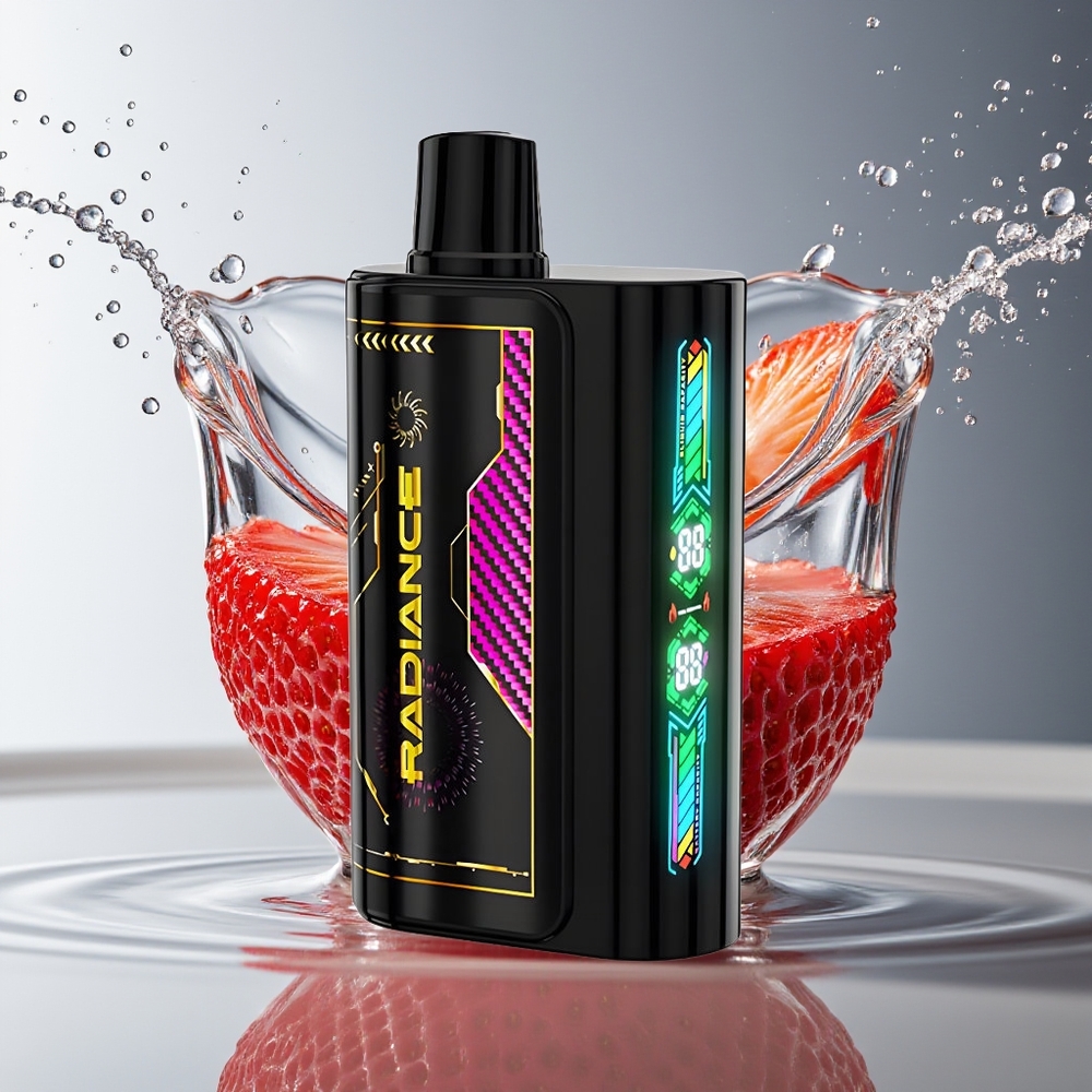 JNR Radiance 31000 Puffs Wegwerp Vape Aardbei IJs 28ml Dual Mesh 950mAh 2%