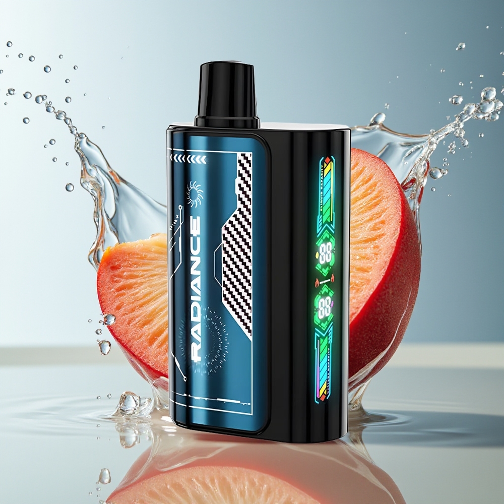 JNR Radiance 31000 Puffs Zomerperzik IJs 28ml Dual Mesh 950mAh 2%