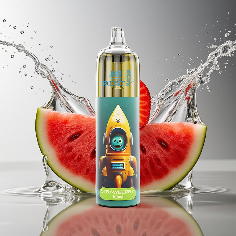 JNR Rocket-X 12400 Puffs Disposable Aardbei Watermelon IJs RGB Type-C 850mAh 25ml