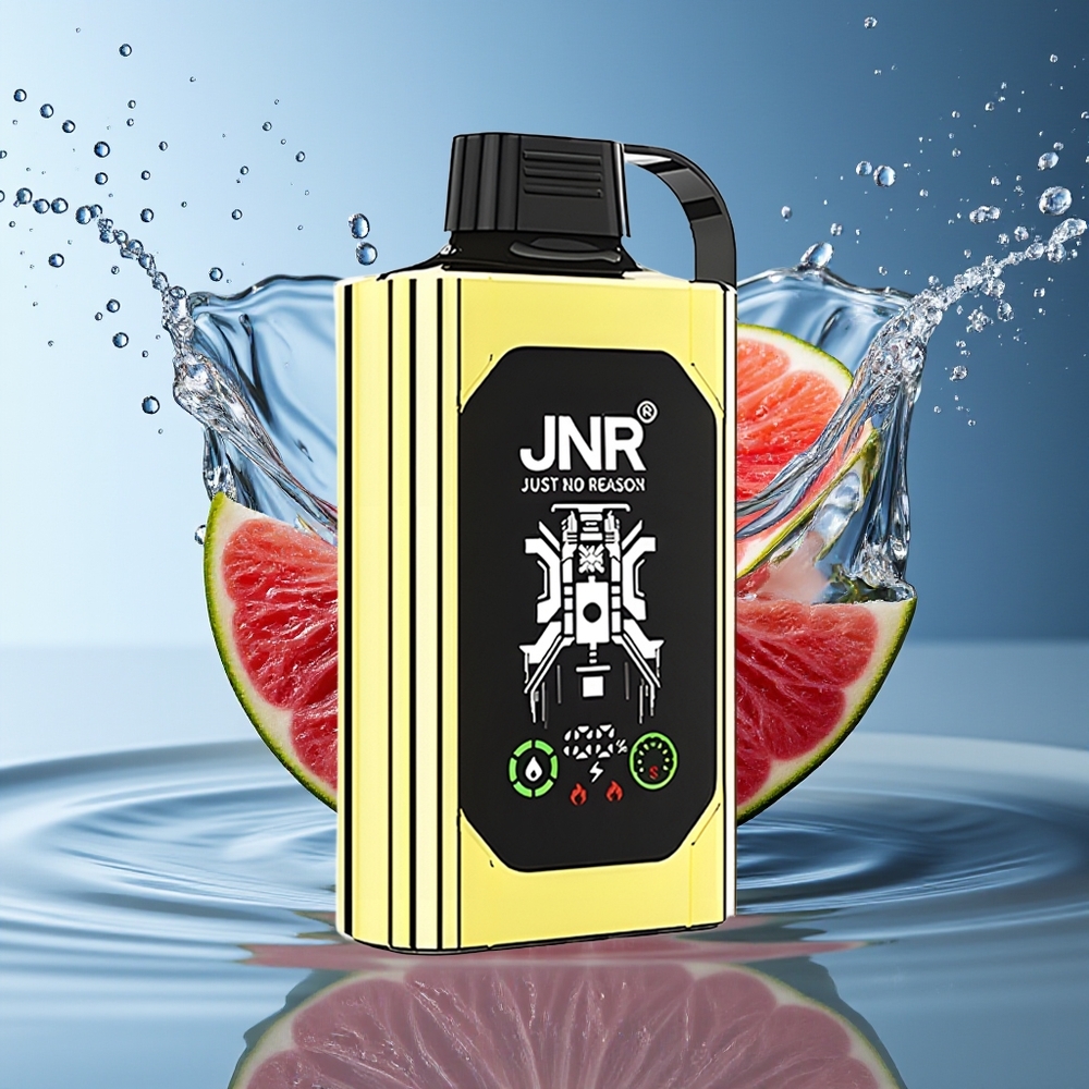 JNR Shisha Hookah Box 20500 Puffs Blauwe Bes Ijs HD Display 1000mAh 25ml Dual Mesh Type-C