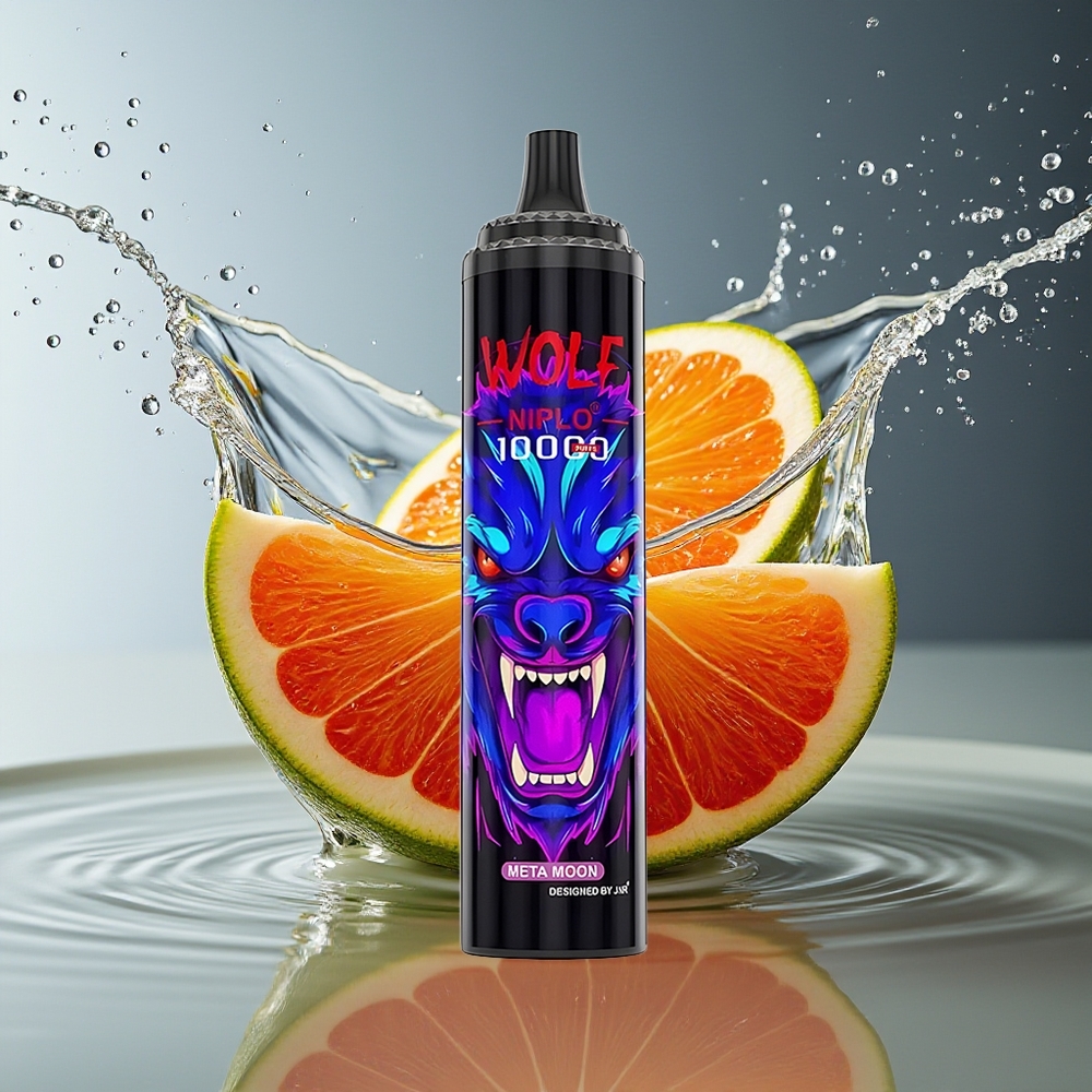 JNR Wolf Niplo 10000 Puffs Meta Maan Mesh Coil Type-C 20ml