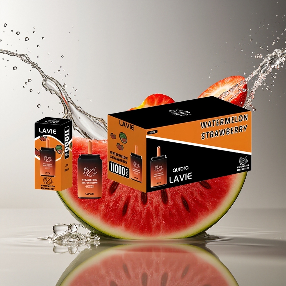 LAVIE Aurora 11000 Puffs Aardbei Watermeloen Type C Oplaadbaar 22ML 5%