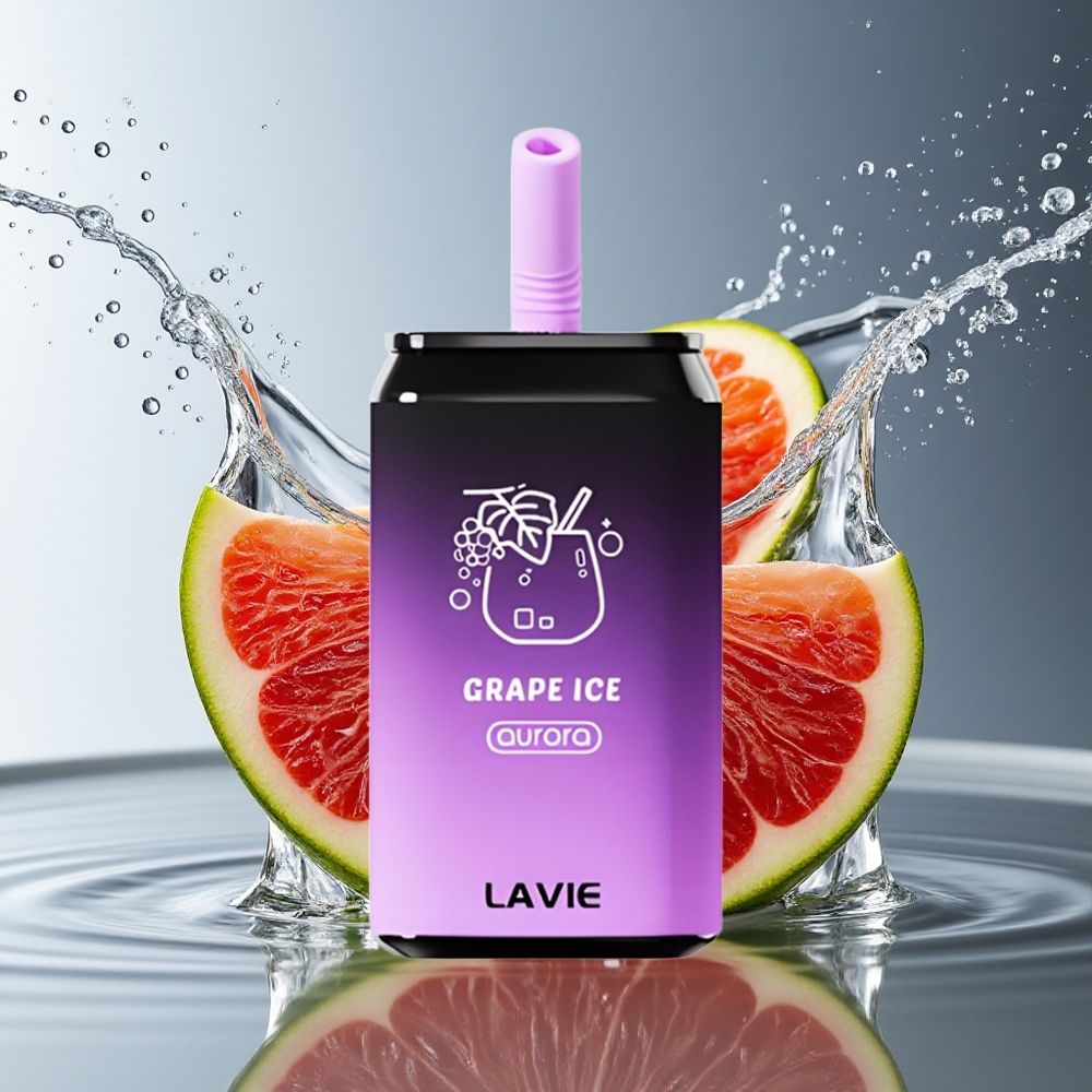 LAVIE Aurora 11000 Puffs Druif Ijs 22ML 650mAh Type C Oplaadbaar
