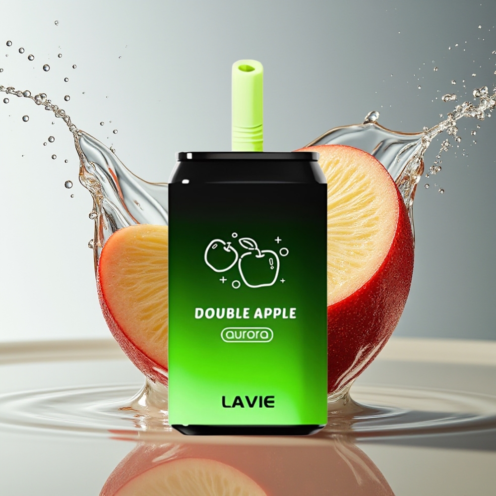 LAVIE Aurora 11000 Puffs Dubbele Appel 22ML 650mAh Type C Oplaadbaar