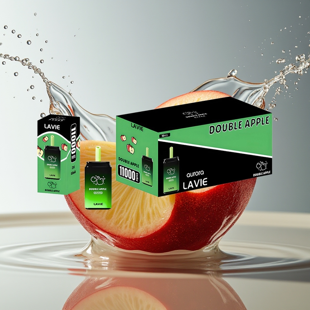 LAVIE Aurora 11000 Puffs Dubbele Appel 22ML 650mAh Type C Oplaadbaar