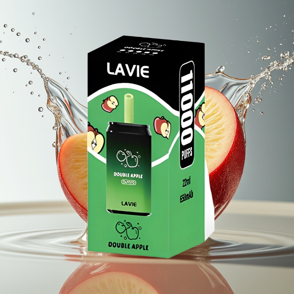 LAVIE Aurora 11000 Puffs Dubbele Appel 22ML 650mAh Type C Oplaadbaar