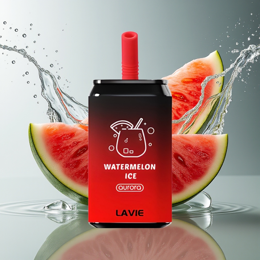 LAVIE Aurora 11000 Puffs Watermeloen IJs 22ML 650mAh Type C Herlaadbaar