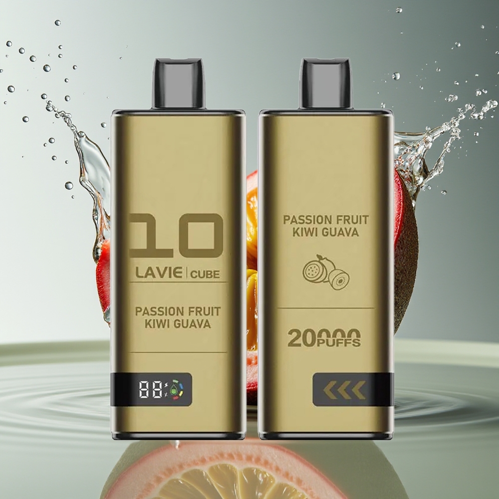 Lavie Cube 20000 Puffs Wegwerp Vape Passievrucht Kiwi Guave 28ML Type C