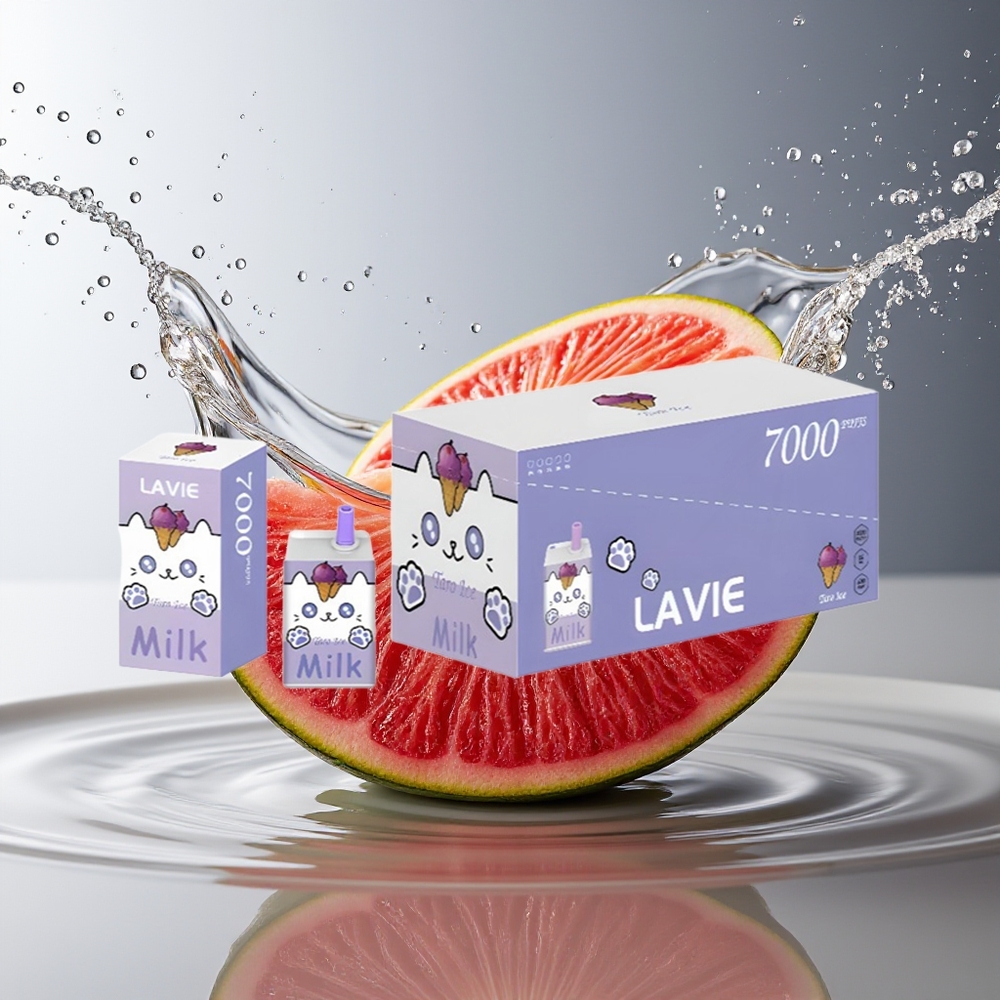 LAVIE Milk 7000 Pufs Taro IJs Wegwerp Vape 16ML 600mAh Type C