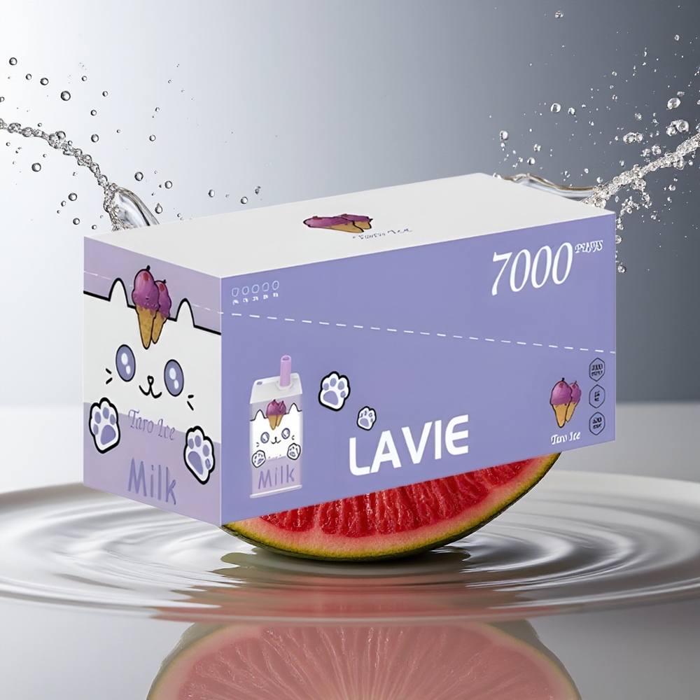 LAVIE Milk 7000 Pufs Taro IJs Wegwerp Vape 16ML 600mAh Type C