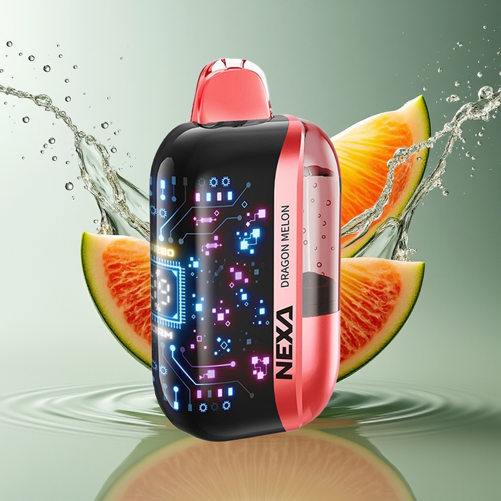 NEXA Ultra 50K Draken Meloen 20ml 800mAh 5% Nicotine 0.9ohm Dual Mesh