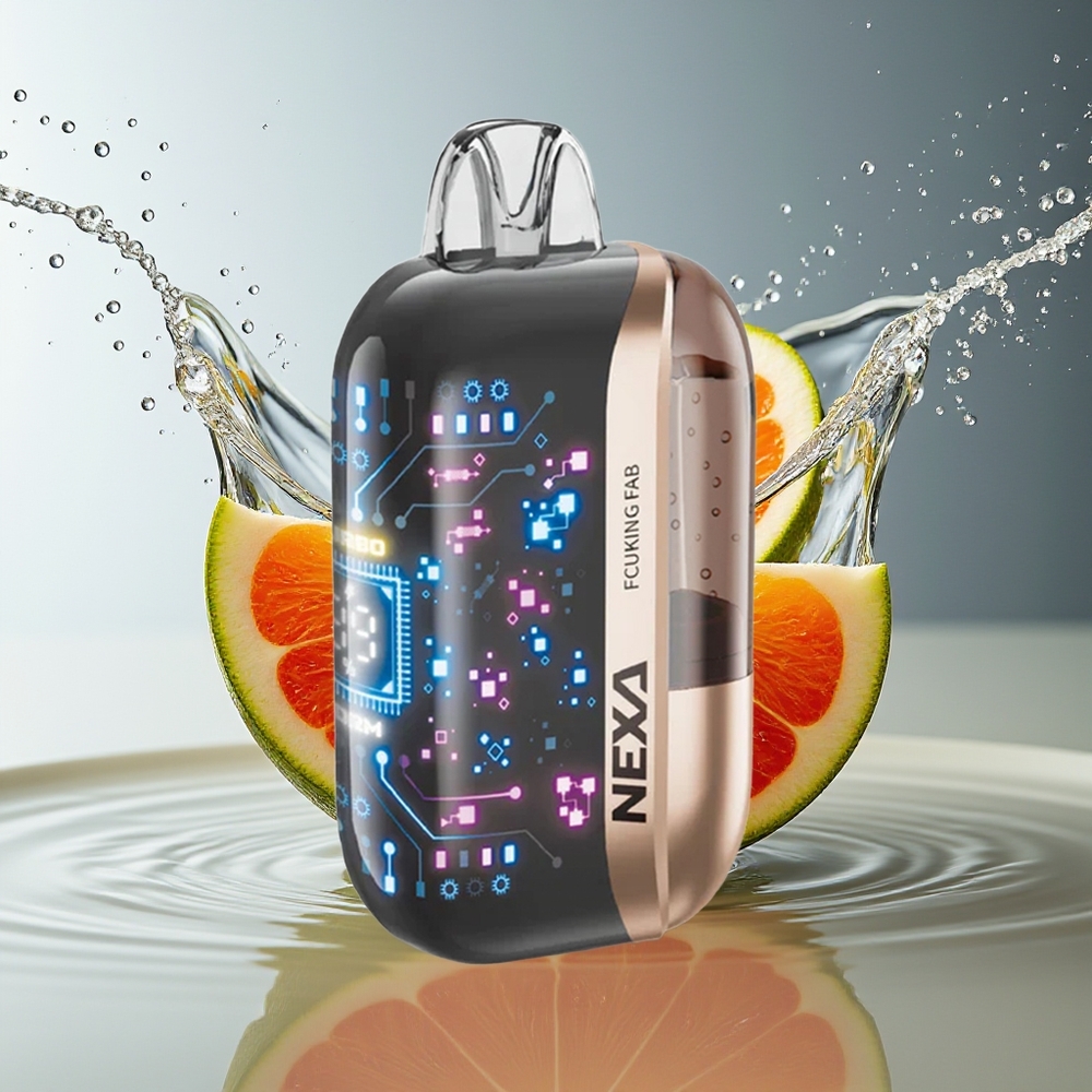 NEXA Ultra 50K Fab 20ml 800mAh 5% Nic 0.9ohm Dual Mesh Display Type-C