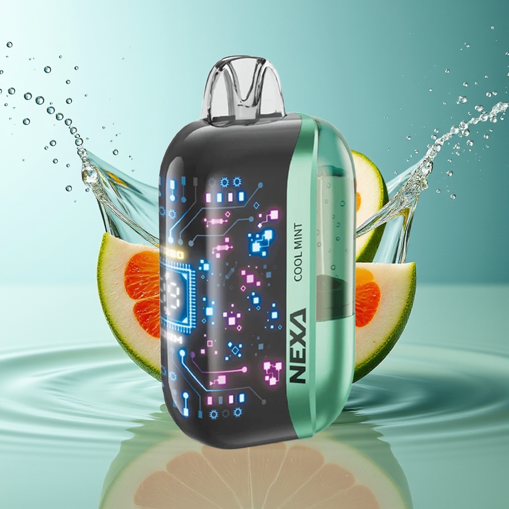 NEXA Ultra 50K Koel Munt 20ml 800mAh 5% 0.9ohm Dual Mesh 3D Scherm Type-C