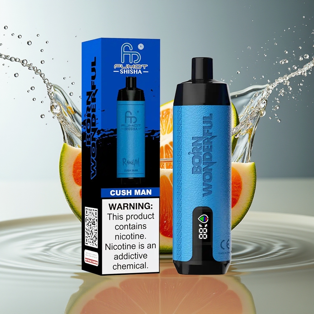 RandM Fumot Shisha 10000 Puffs Shisha Cush Man 18ml Type-C 0.5% Nicotine