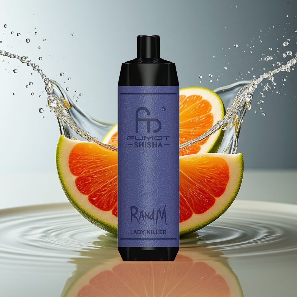 RandM Fumot Shisha 10000 Puffs Shisha Wegwerp Vape Dame Doder 18ml 0.6ohm Mesh Type-C