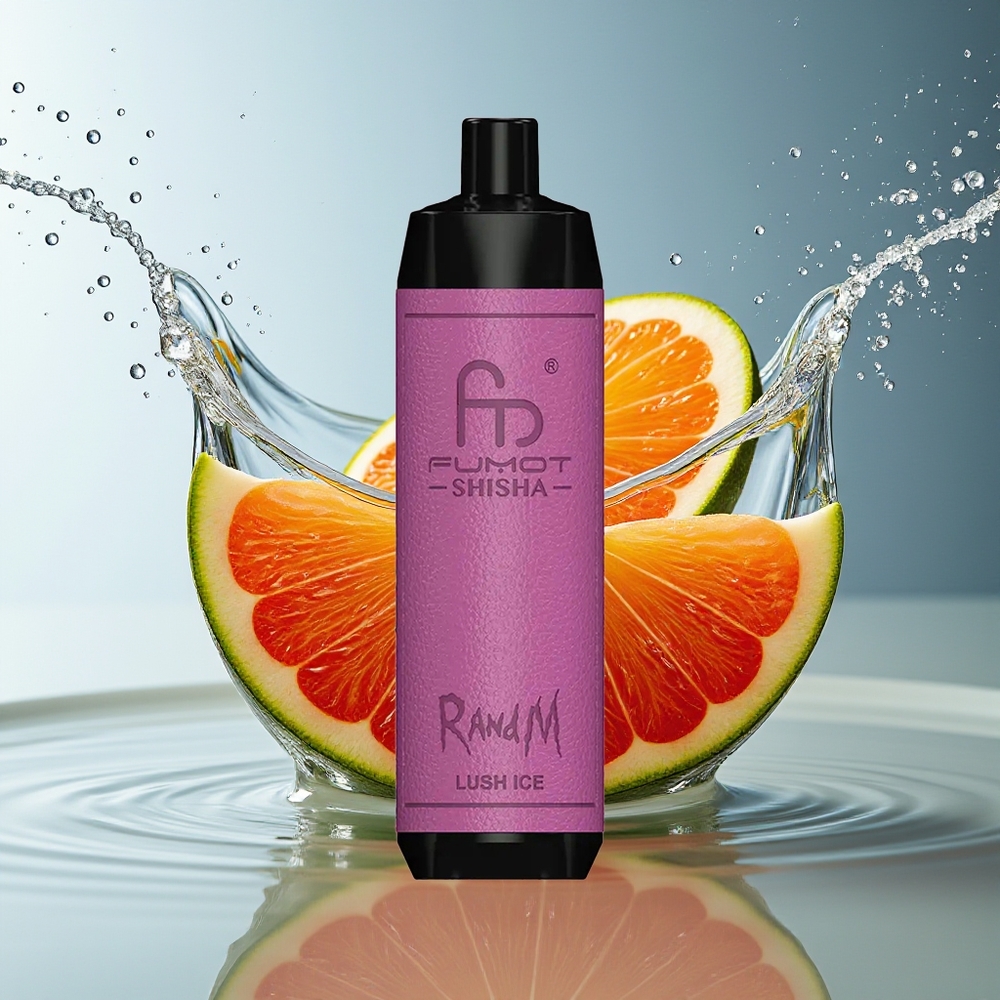 RandM Fumot Shisha 10000 Puffs Wegwerp Vape Weelderig IJs 18ml 850mAh Type-C Mesh