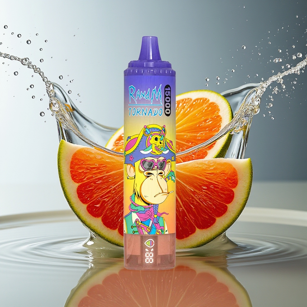 RandM Fumot Tornado 15000 Puffs Wegwerp Vape Cola IJs