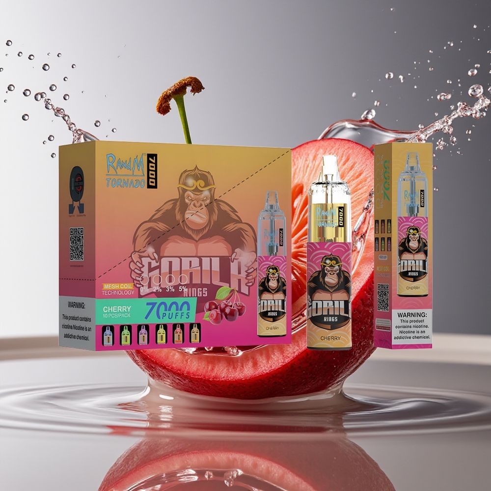 RandM Fumot Tornado 7000 Kers 14ML Mesh Type-C RGB Luchtregelbaar