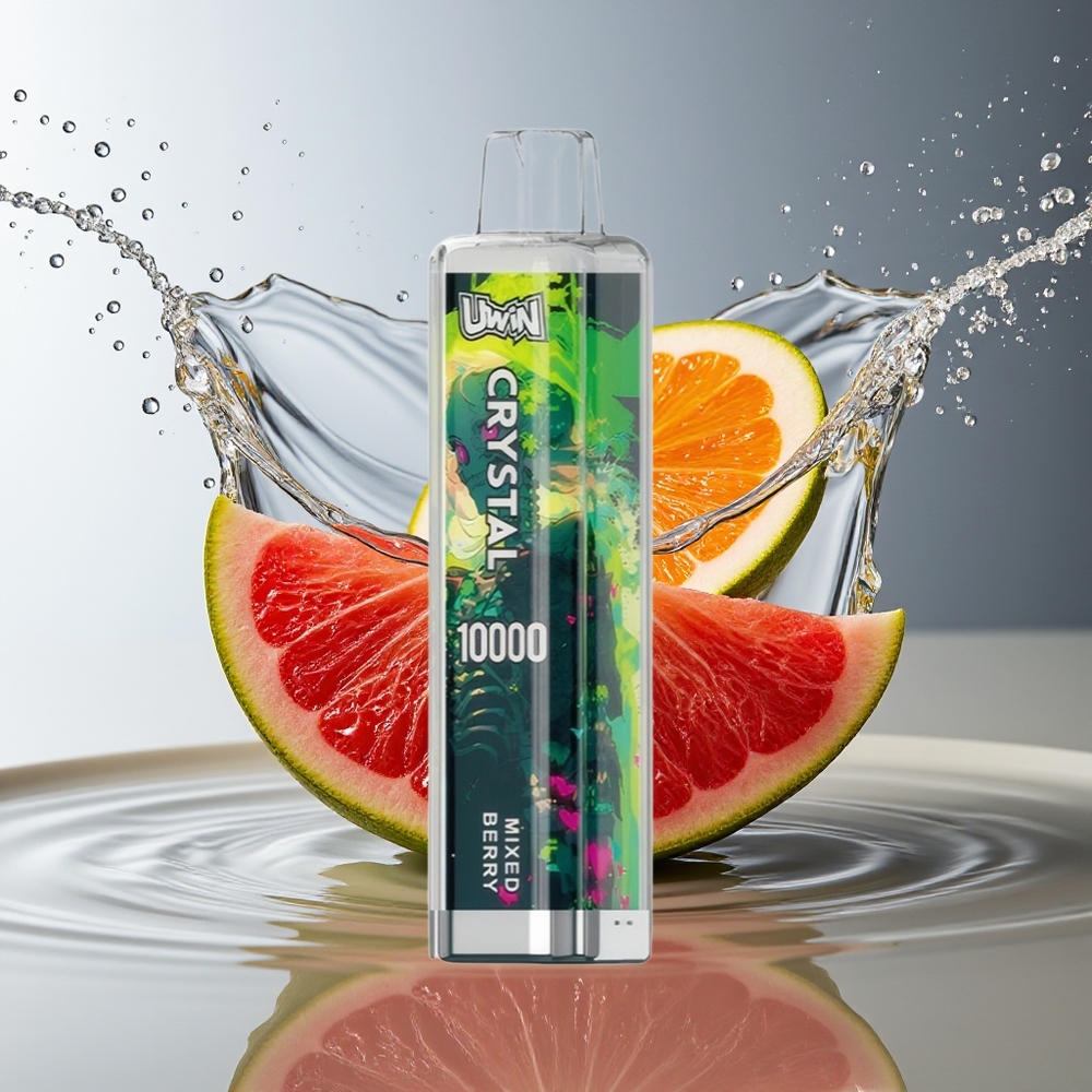 Uwin Crystal 10000 Puffs Gemengde Bes RGB Lichten