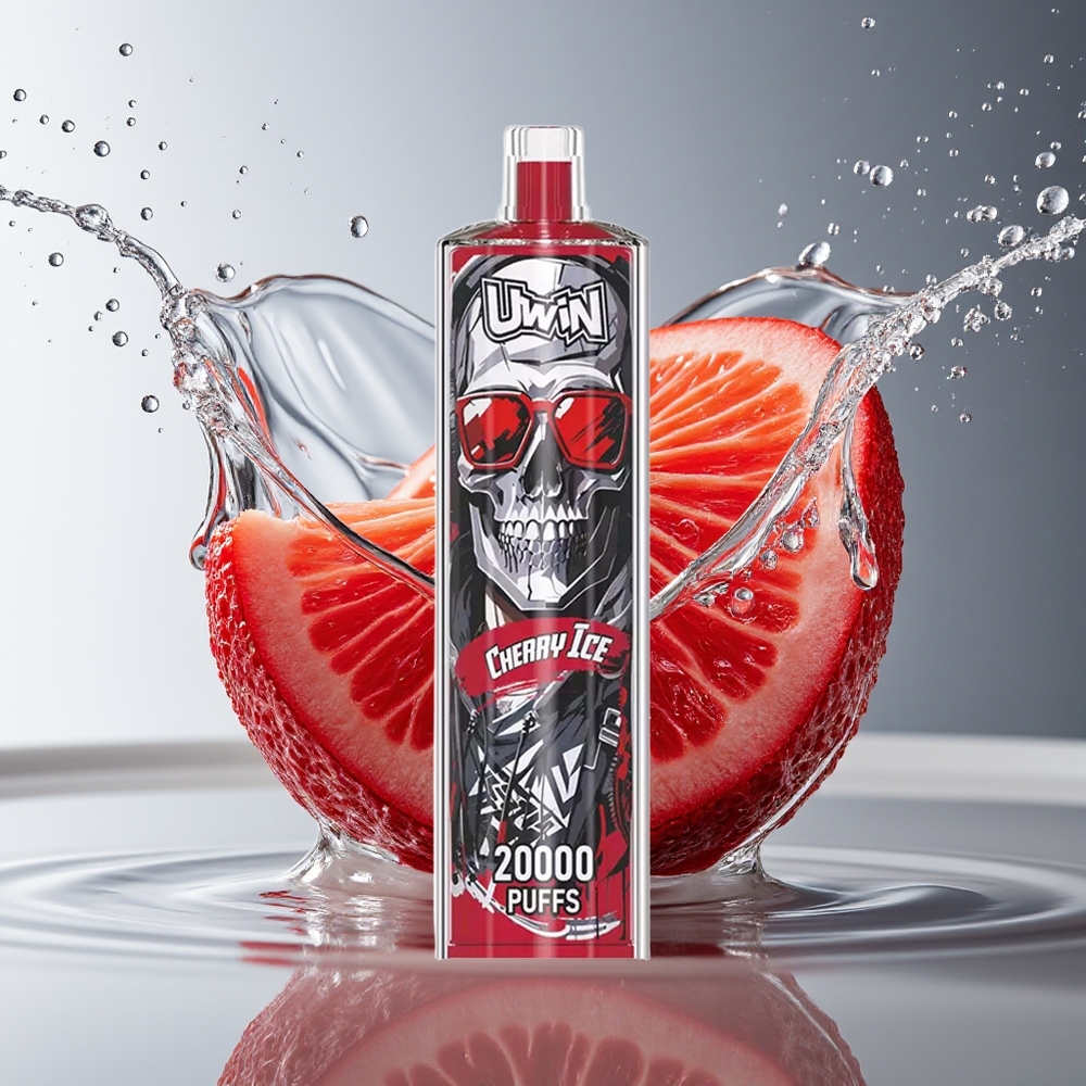 Uwin Shisha Crystal 20000 Puffs Kers IJs Mesh Coil Type-C 22ml 650mAh DTL