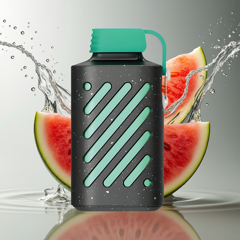 VOZOL GEAR 10000 DISPOSABLE WATERMELON KAUWGOM 20ML 50MG VAMT PCR