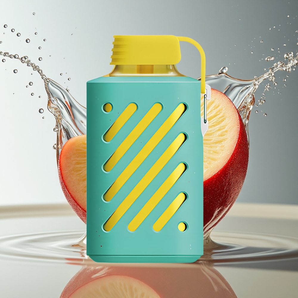 VOZOL GEAR 10000 Wegwerp Vape Dubbele Appel 10000 Puffs 20ml Vloeistof VAMT Spiraal 500mAh