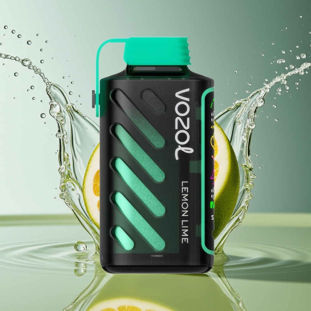 VOZOL Gear Power 20000 Puffs Dual Mesh Citroen Limoen Full Screen 20mL 50mg