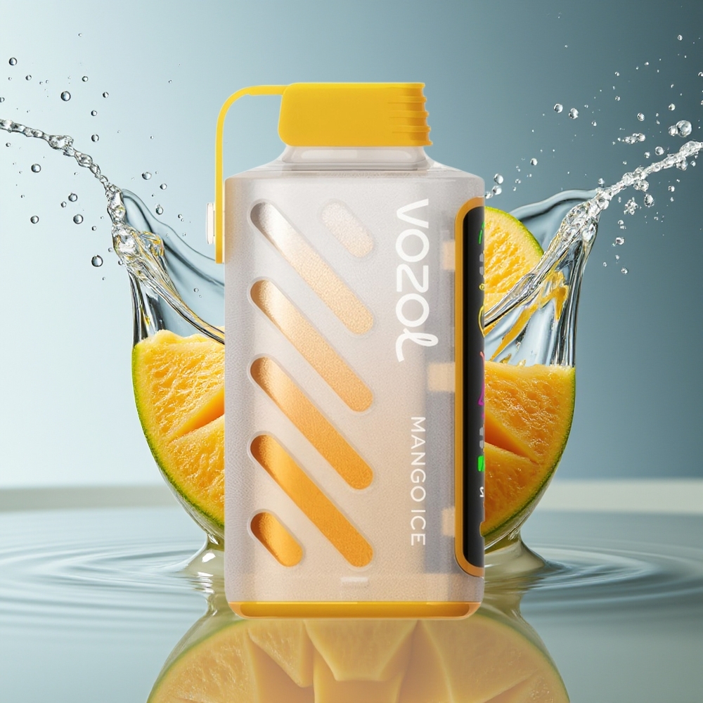 VOZOL Gear Power 20000 Puffs Dual Mesh Display 20mL Mango IJs Wegwerp Vape